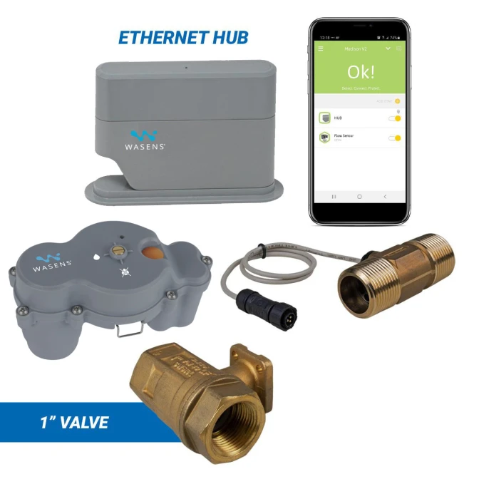 RSC-900-AW-WIFI-1 WASENS Wireless Plumbing Leak Detection System RSC-900-AW-WIFI-1 WASENS Wireless Plumbing Leak Detection System