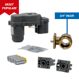 RSC-900-W-310-3/4 Wireless Actuator & 3/4" Water Shut-Off Valve