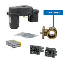 RSC-900-W-310-1-1/4 Wireless Actuator & 1-1/4" Water Shut-Off Valve