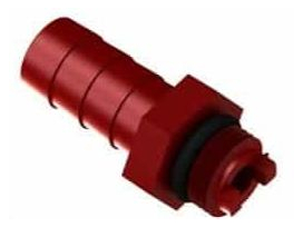 075-P00053 1/2" Barb Acetal Adapter