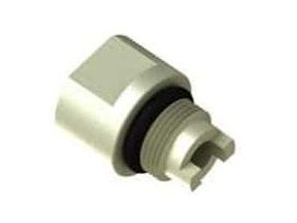 075-P00060 1/8" FNPT Kynar Adapter