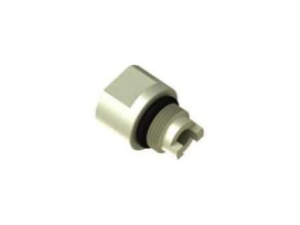 075-P00060 1/8" FNPT Kynar Adapter
