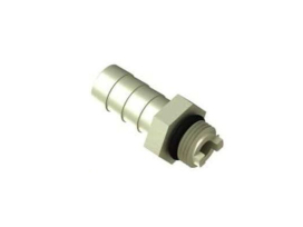 075-P00063 1/2" Barb Kynar Adapter