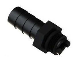 075-P00070 1/2" Barb Polypropylene Adapter