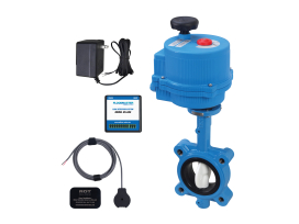 RS-080-2-1/2 Water Main Shut-Off and Alarm, Wired, 2-1/2'' Flange Mount B