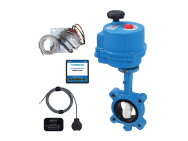 RS-080-3-MK6 Water Main Shut-Off and Alarm, Wired, 3'' Flange Mount Butte