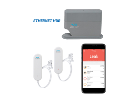 RSC-900-W WASENS Wireless Plumbing Leak Detection System with Ethernet Hub and No Valve